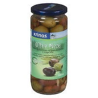 Krinos - Olive Meze Pitted, 500 Millilitre