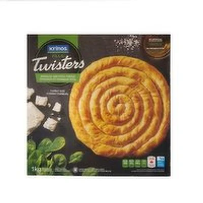 Krinos - Fillo Twisters  - Spinach, 1 Kilogram
