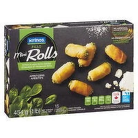 Krinos - Mini Fillo Twisters with Spinach, Feta and Ricotta, 454 Gram