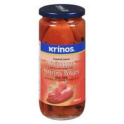Krinos - Roasted Red Peppers, 500 Millilitre