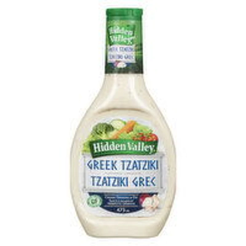 Hidden Valley - Greek Tzatziki Creamy Dressing & Dip, 473 Millilitre