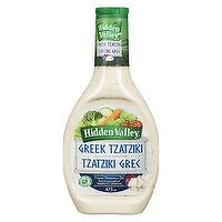 Hidden Valley - Greek Tzatziki Creamy Dressing & Dip, 473 Millilitre