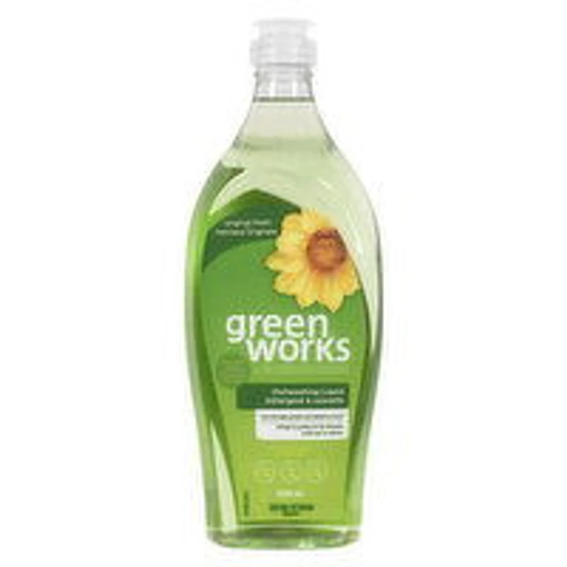 Green Works - Dishwash Liquid Original, 650 Millilitre