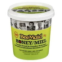 Bee Maid - Pure Creamed Honey - Unpasteurized, 1 Kilogram