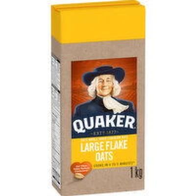 Quaker - Large Flake Oats, 1 Kilogram