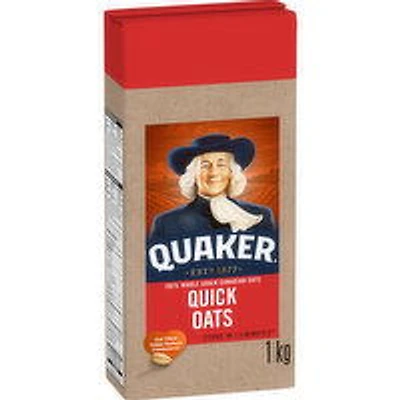 Quaker - Quick Oats, 1 Kilogram