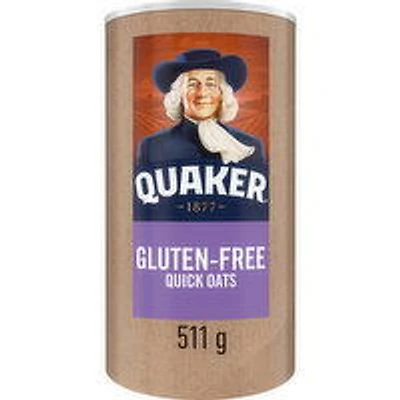 Quaker - Gluten Free Quick Oats, 511 Gram