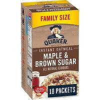 QUAKER - Quaker IQO Maple Brown Sugar, 18 Each