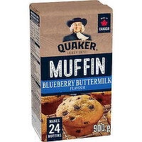 QUAKER - Muffin Mix, Blueberry Buttermilk, 900 Gram