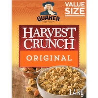 Quaker - Harvest Crunch Granola Original, 1.4 Kilogram