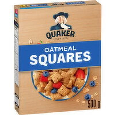 QUAKER - Oatmeal Squares Cereal, 500 Gram