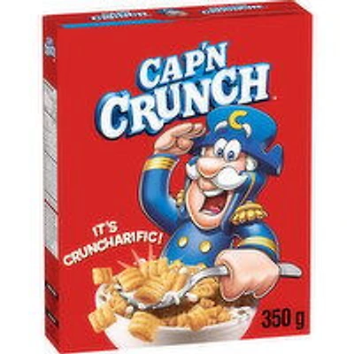 QUAKER - Cap'n Crunch Original Cereal, 350 Gram