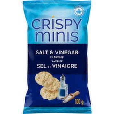 QUAKER - Crispy Minis Salt & Vinegar GF, 100 Gram