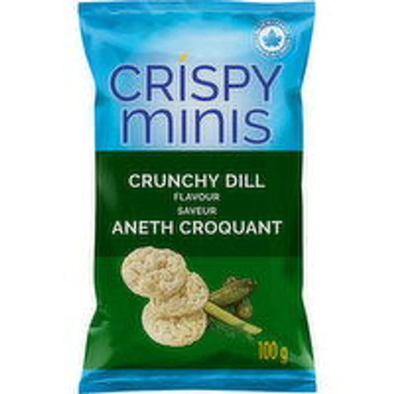 Quaker - Crispy Minis Crunchy Dill Gluten Free, 100 Gram