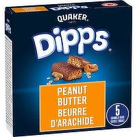 Quaker - Dipps Granola Bars - Peanut Butter, 5 Each