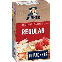 QUAKER - Regular Instant Oatmeal, 280 Gram