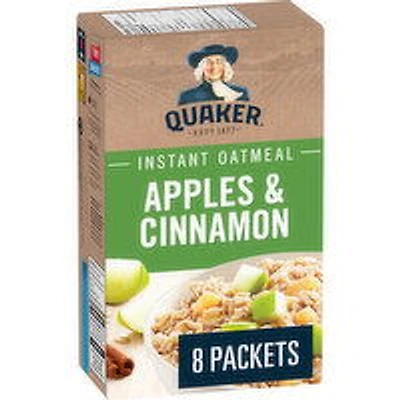 Quaker - Apples & Cinnamon Instant Oatmeal, 264 Gram