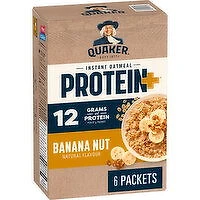 Quaker - Quaker Protein + Banana Nut Oateal, 6 Each