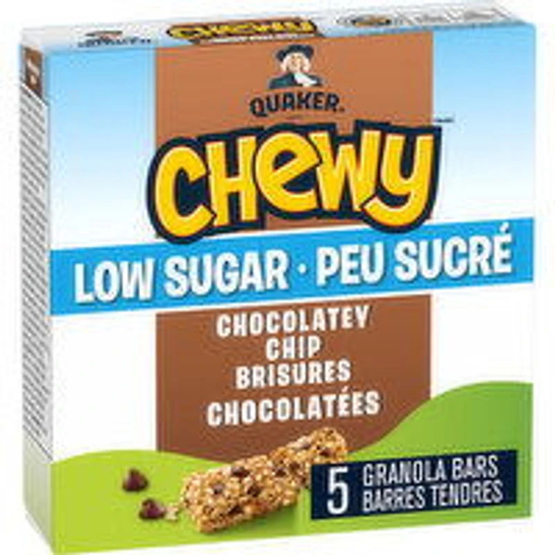 Quaker - Quaker Chwy Low Sugr Chocolatey Chip, 5 Each