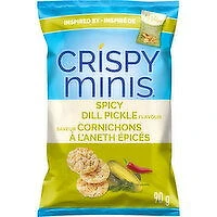 QUAKER - Quaker Crispy Mini Spicy Dill Pickle, 90 Gram