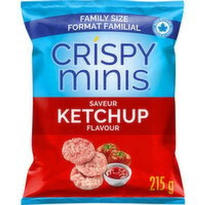 Quaker - Crispy MInis Ketchup, Family Size, 215 Gram