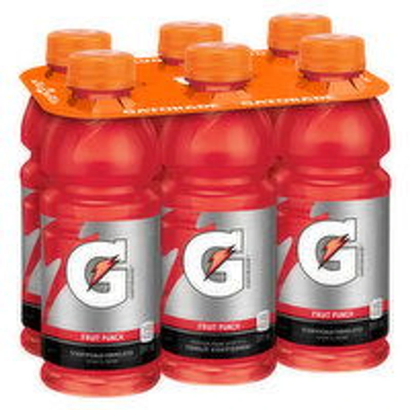 Gatorade - G Perform Fruit Punch Sports Drink, 591 mL, 6 Each