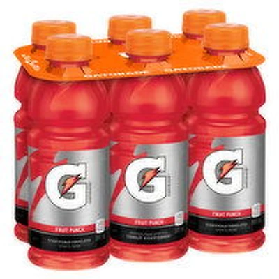 Gatorade - G Perform Fruit Punch Sports Drink, 591 mL, 6 Each