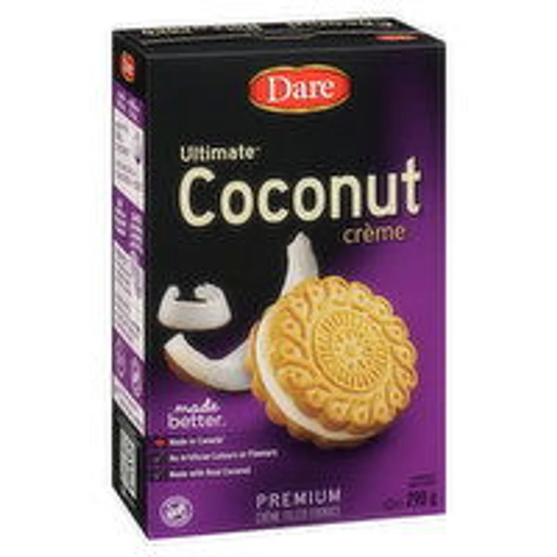 Dare - Ultimate Coconut Creme Cookies, 290 Gram