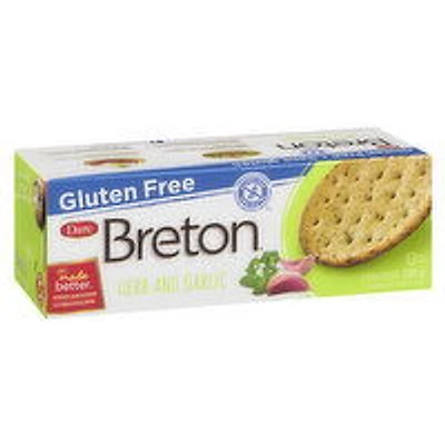 Dare - Breton Gluten Free Crackers,  Herb & Garlic, 135 Gram