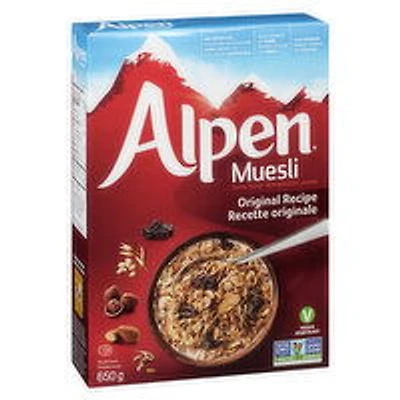 Alpen - Muesli, Orginal Recipe, 650 Gram