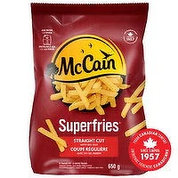 McCain - McCain Superfries Straight Cut, 650 Gram