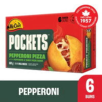 McCain - Pepperoni Pizza Pockets, 6 Each