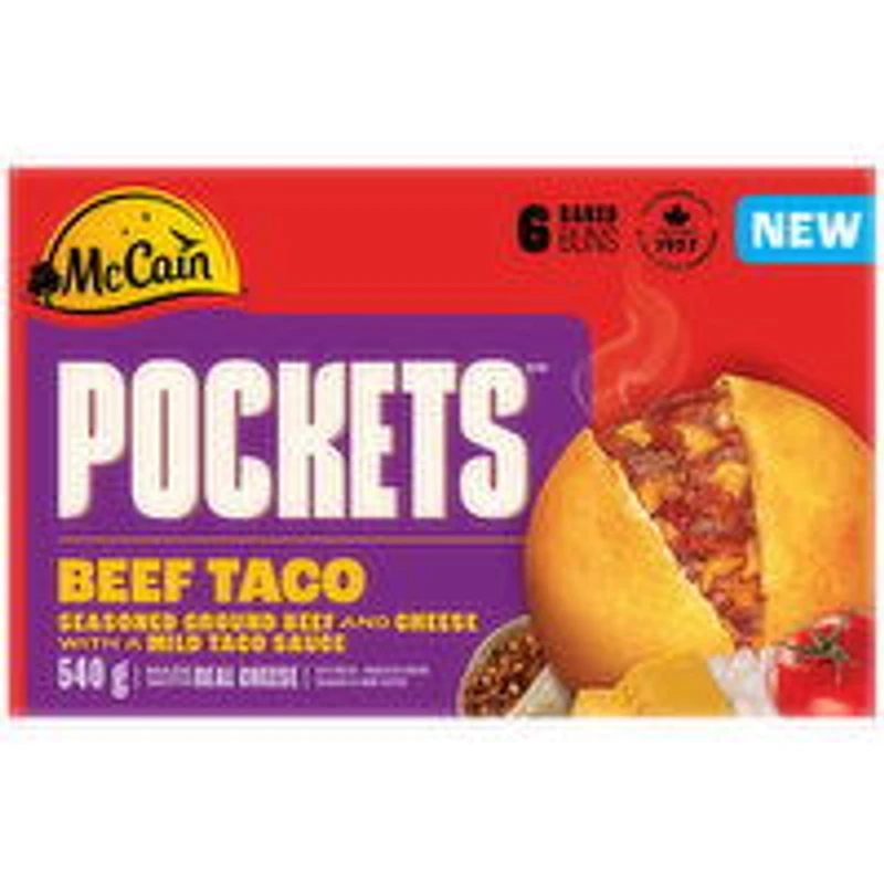 McCain - Pocket Beef Taco, 540 Gram