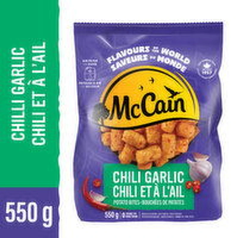 McCain - Chili Garlic Potato Bites, 550 Gram
