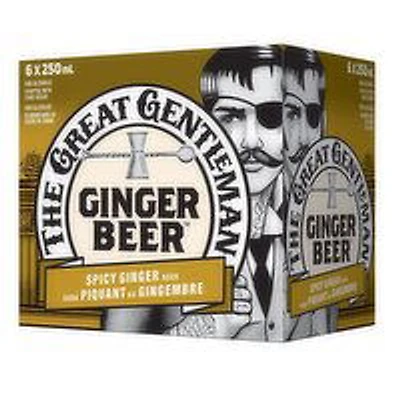 The Great Gentleman - Ginger Beer, 6 Each