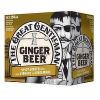 The Great Gentleman - Ginger Beer, 6 Each