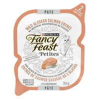 Purina - Fancy Feast Petites Wild Alaskan Salmon Entree, Wet Cat Food, 79.4 Gram