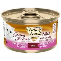 Purina - Fancy Feast Gravy Lovers Pate Chicken Feast in Gravy, Wet Cat Food, 85 Gram