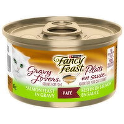 Purina - Fancy Feast Gravy Lovers Pate Salmon, Wet Cat Food, 85 Gram