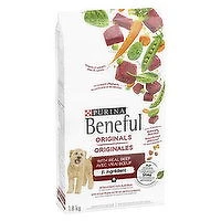 Purina Beneful - Originals with Real Beef, Dry Dog Food 1.8 kg, 1.8 Kilogram