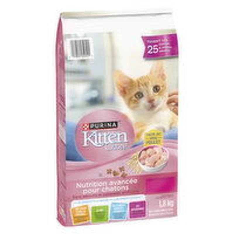 Purina - Kitten Chow Advanced Nutrition for Kittens, Dry Kitten Food, 1.8 Kilogram
