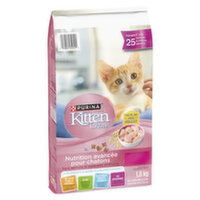 Purina - Kitten Chow Advanced Nutrition for Kittens, Dry Kitten Food, 1.8 Kilogram