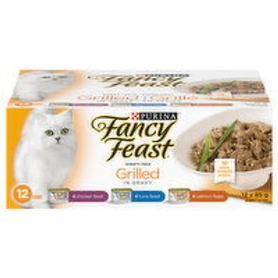 Purina - Fancy Feast - Grilled in Gravy Variety Pack, Wet Cat Food ., 85 Gram