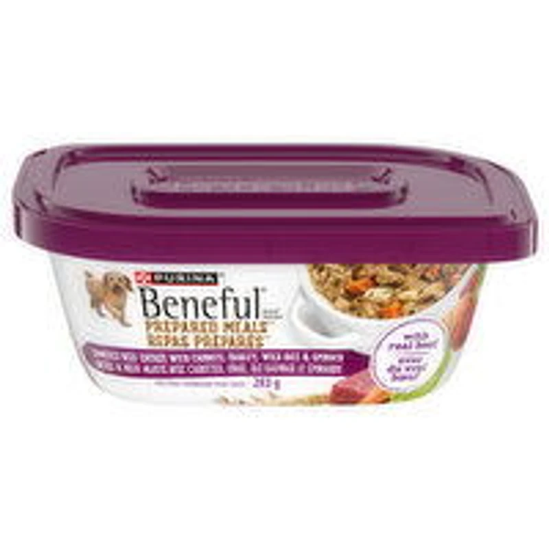 Purina - Beneful Prepared Meals Simmered Beef Flavour, Wet Dog Food, 283 Gram
