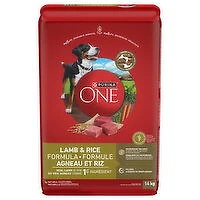 Purina - ONE Lamb & Rice Formula, Dry Dog Food, 14 Kilogram