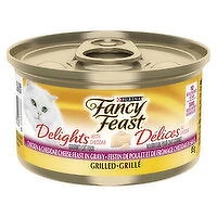Purina - Fancy Feast Delights - Chicken & Cheddar Cheese in Gravy Wet Cat Food, 85 Gram