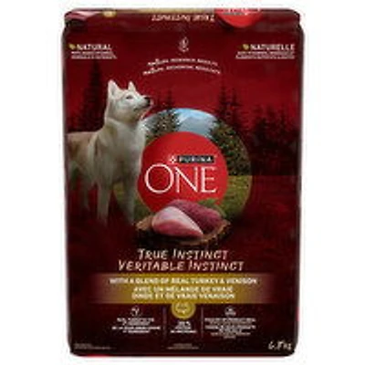 Purina - One True Instinct Turkey & Venison, Dry Dog Food, 6.8 Kilogram