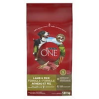 Purina - One Lamb & Rice Formula, Dry Dog Food, 1.81 Kilogram