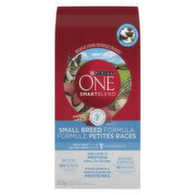 Purina - One SmartBlend Small Breed Formula Real Beef, Dry Dog Food, 1.81 Kilogram