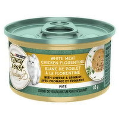 Purina - Fancy Feast Medleys White Meat Chicken Florentine, Wet Cat Food, 85 Gram